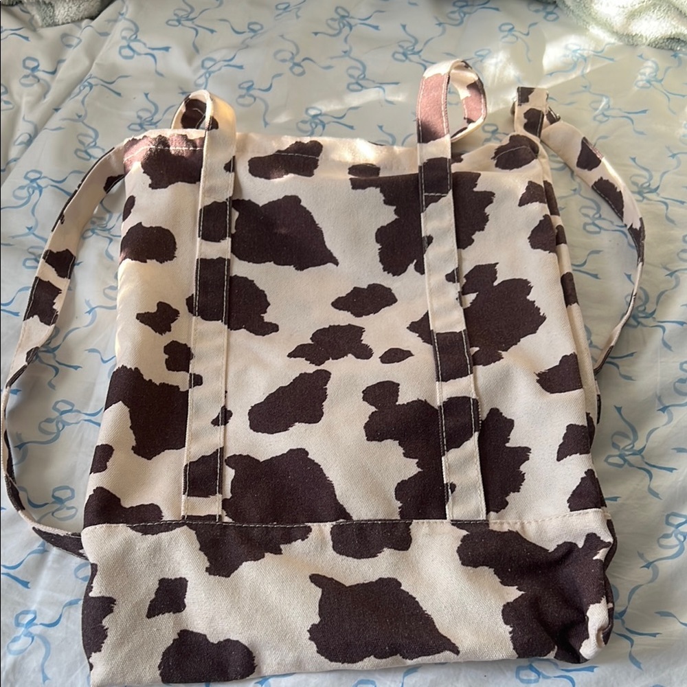 Cow Print Tote Bag